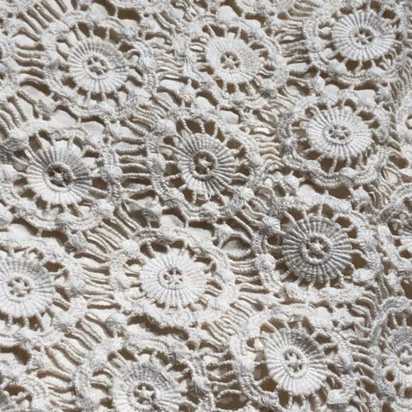 Gap Skirt Short White Floral Crochet Lace - Picture 5 of 8
